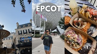 DAY 2 | DISNEY WORLD VLOG! Epcot, Remy's Ratatouille Adventure, World Showcase, new foods & more!