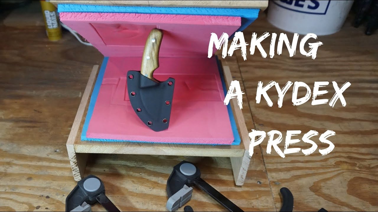 Making A cheap Kydex Press (plus my first sheath) 