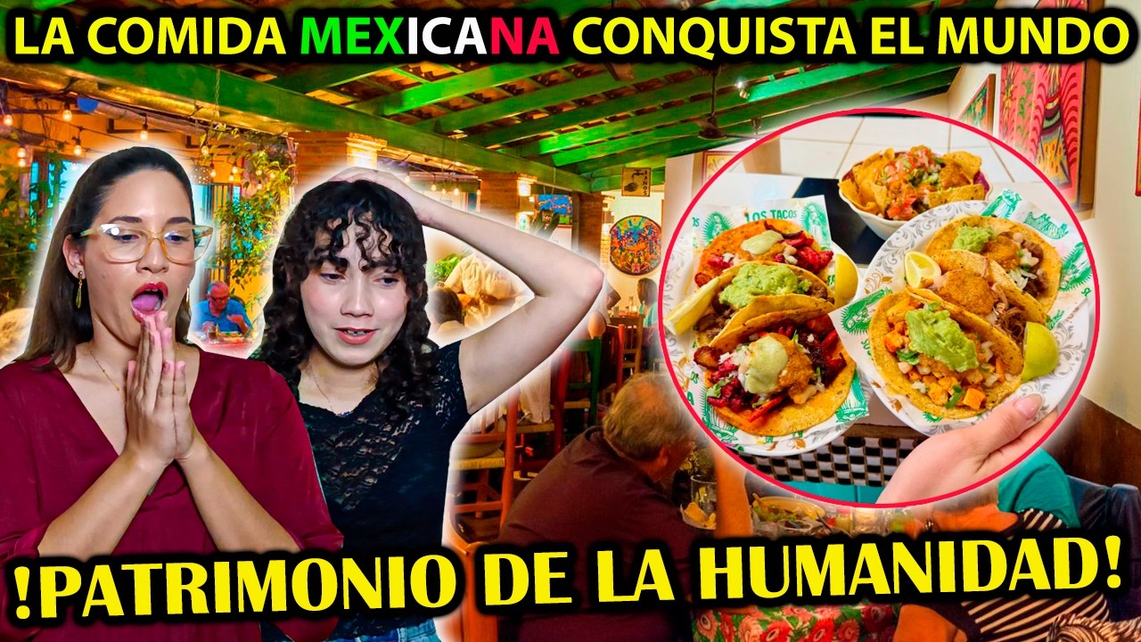 RESTAURANTES MEXICANOS entre los MEJORES del MUNDO! - CUBANAS REACCIONAN