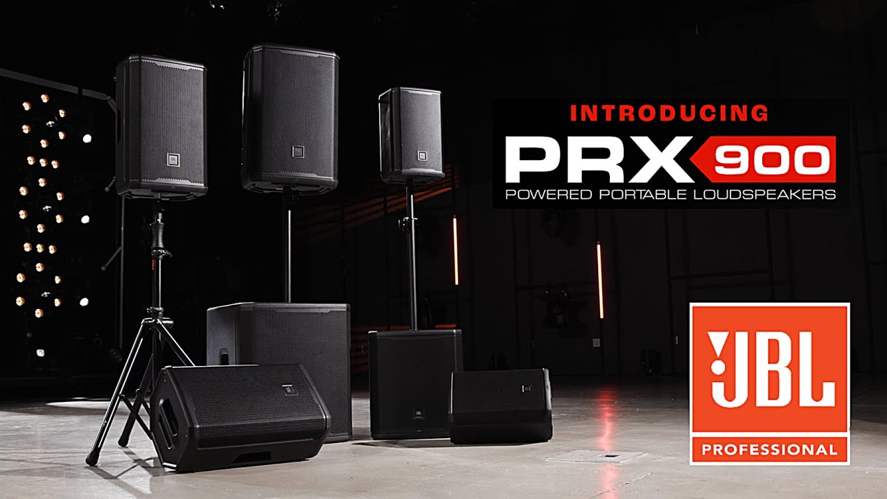 Likken Wacht even Bengelen Inside JBL Profesional's PRX900 Powered PA Speakers & Subwoofers - YouTube