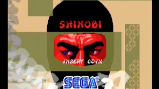 Shinobi - Arcade Gameplay - SEGA 1987