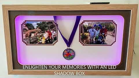 LED Light Shadow Boxes of Dadeland Framing