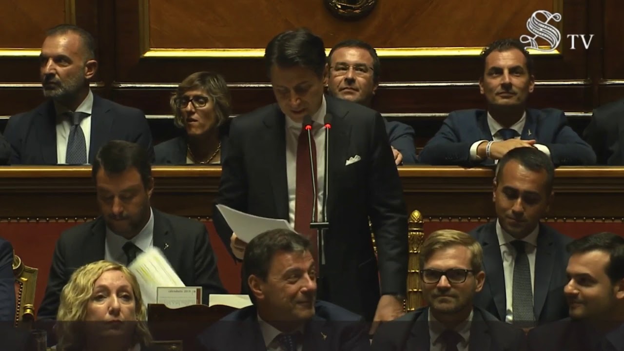 Giuseppe Conte  Comunicazioni del Presidente del Consiglio dei Ministri