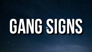 Video voorbeeld van "Snoop Dogg - Gang Signs (Lyrics) (feat. Mozzy)"