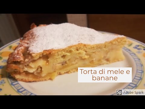 Video: Torta Di Mele Alla Banana