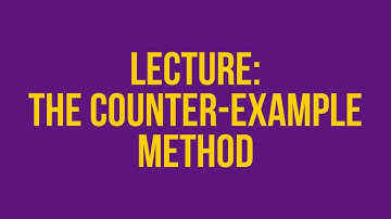 Counter Example Method of Testing Invalidity