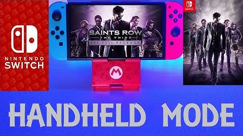 SAINTS ROW: THE THIRD - THE FULL PACKAGE - Nintendo Switch / Handheld Mode / Gameplay