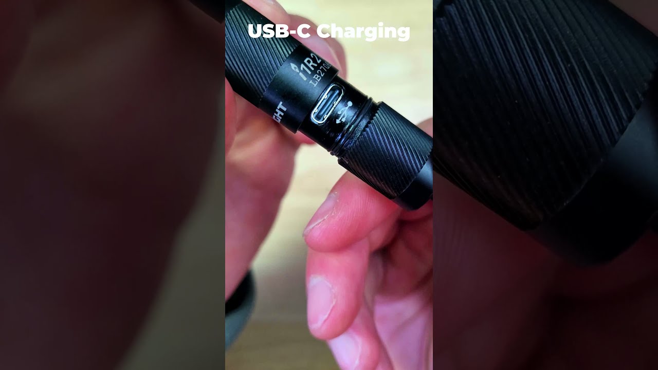 Is The I1R2 Pro Best Keychain Flashlight Shorts 180 Lumens USB C 12h 