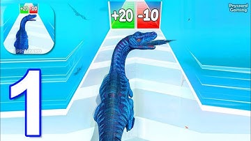Dinosaur Run: Dino Evolution - Gameplay Walkthrough Part 1