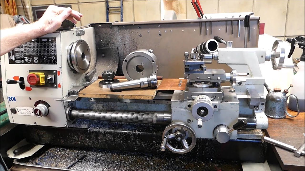 A quick look at hobby lathe ER collet chuck mounting options