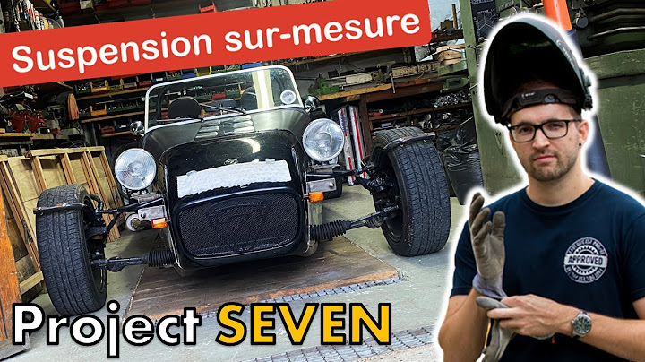 La SEVEN coupée en 2, on refait tout l'avant ! [SEVEN project #05]