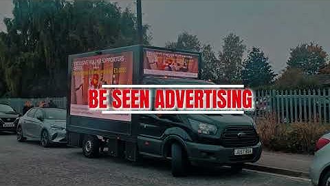 High Impact Mobile Advertising UK  Billboard Vans, LED Screen Vehicles & Ad Van Rental Across Leeds