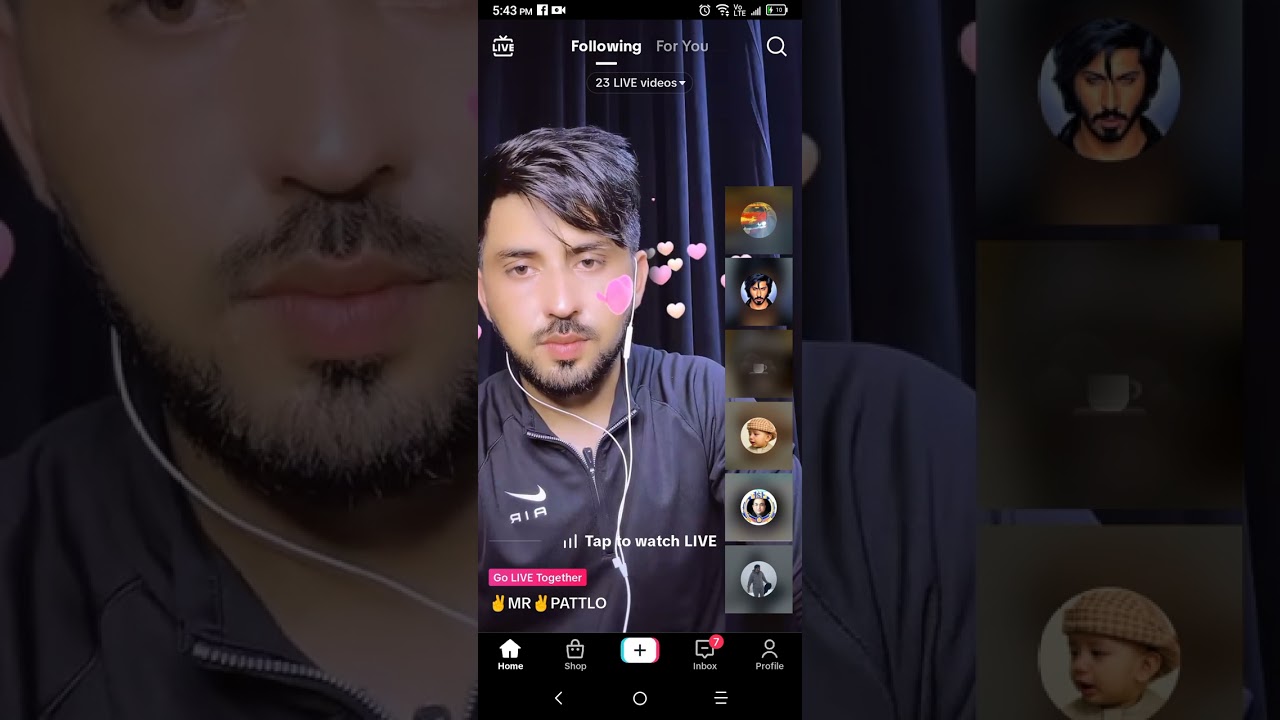 tikTok challenge live stream Mr patlo vs Yusuf 