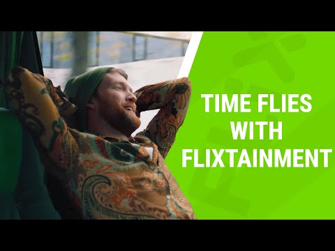 Long bus ride ahead? Time will fly by with Flixtainment! | FlixBus