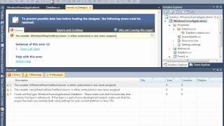 VS2010 x86-x64 Data Binding Problem