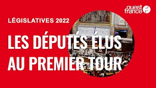Législatives 2022 : découvrez les cinq députés élus dès le premier tour #Shorts