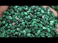 マラカイト さざれ石 100g 極小 孔雀石 天然石 パワーストーン 浄化グッズ