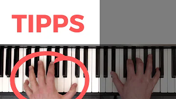 Wie spielt man die linke Hand beim Klavier?