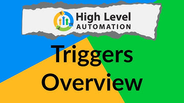 Go High Level Automation - Onboarding Video 16: Triggers Overview