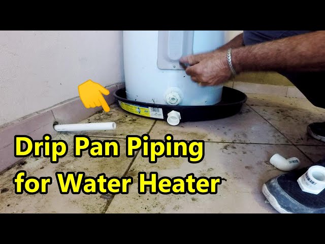 Water Heater Drip & Drain Pans