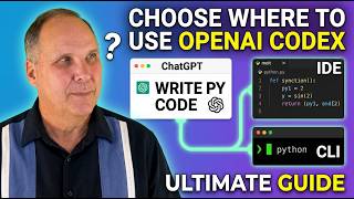 OpenAI Codex Explained: ChatGPT vs IDE vs CLI (5-Minute Guide)
