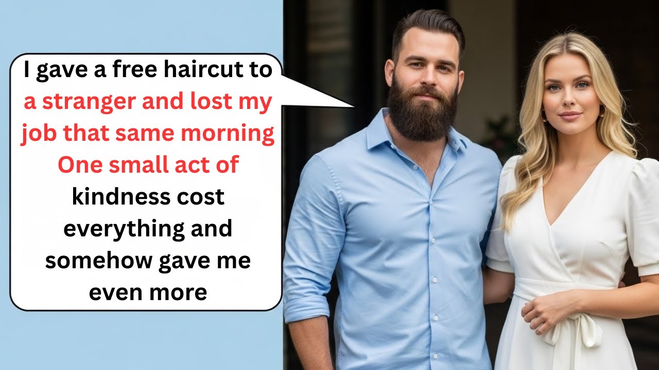 The Girl Gave The War Veteran A Free Haircut, For Which She Was Fired By Her Boss, But Then...