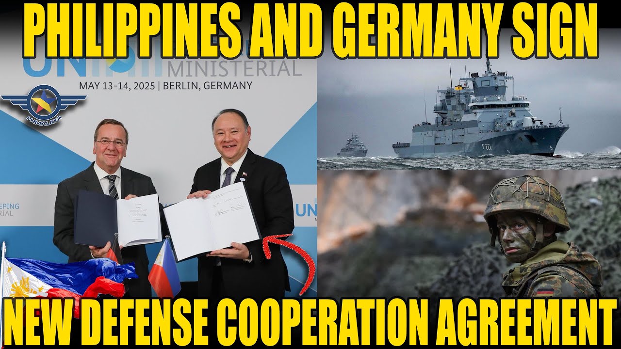 BREAKING: PHILIPPINES AND GERMANY SIGN NEW DEFENSE COOPERATION ...