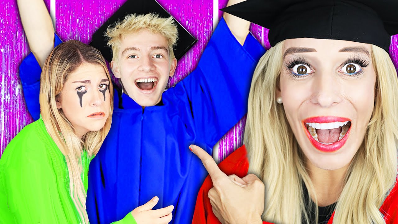 Surprising Connor with Graduation on Youtube! (Emotional Prom with Best