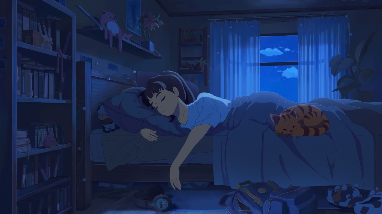 sleep lofi radio 🌌 relaxing music to sleep/dream to