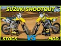 Suzuki Shootout! Stock VS Mod - Motocross Action Magazine