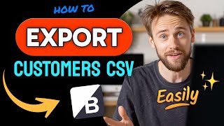 How to EXPORT CUSTOMERS CSV from BigCommerce (Step by Step)