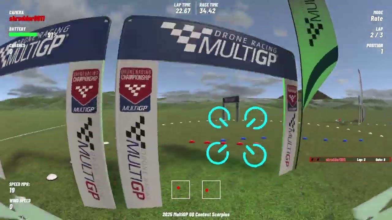 FPV Velocidrone - 2025 MultiGP GQ Contest Scorpius