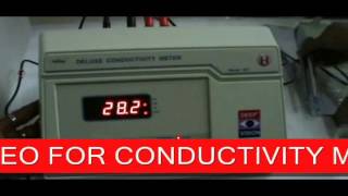 Demo Video For Conductivity Meter 601 And 611 New