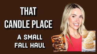 THAT CANDLE PLACE: A Small Fall Haul | Pre-Order Opens 8/17 at 6 PM EST! 🍁🎃🧁