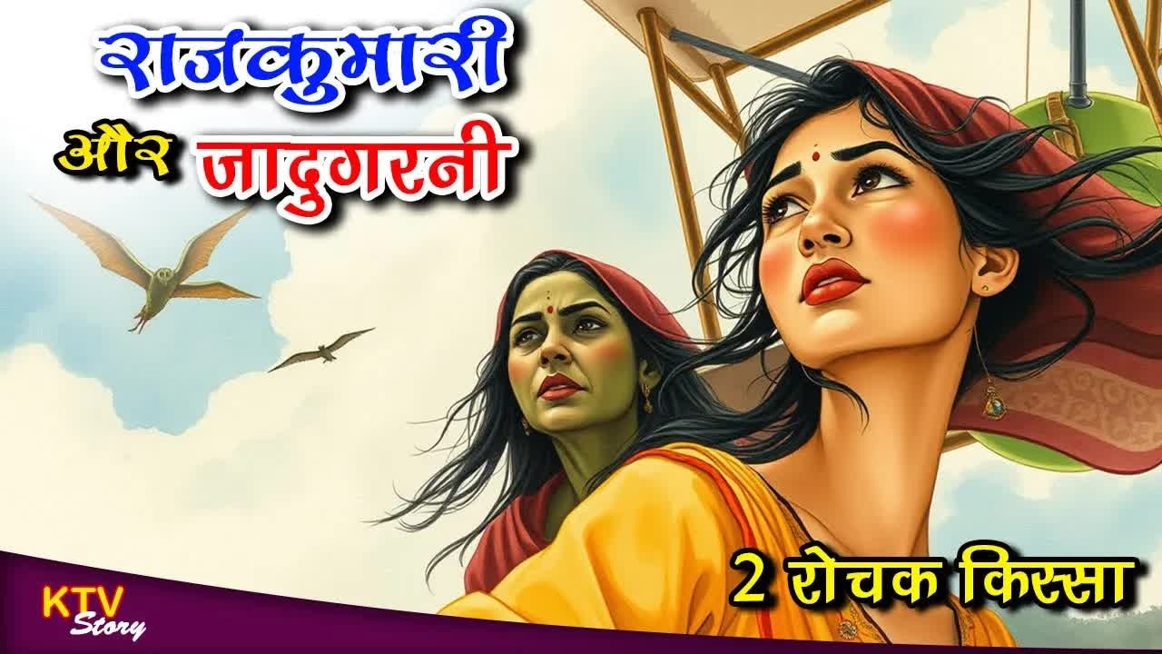 राजकुमारी और जादूगरनी, नैतिक कहानी, RAJKUMARI AUR JADUGARNI, MORAL STORY, KTVStory
