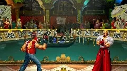 The King of Fighters 96 - Terry vs. Geese Intro