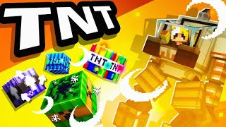 🔥 1000000 TNT Blast in Flat World 💣 LIVE (Mobile Gameplay) 😱 | TheHasnainGamer