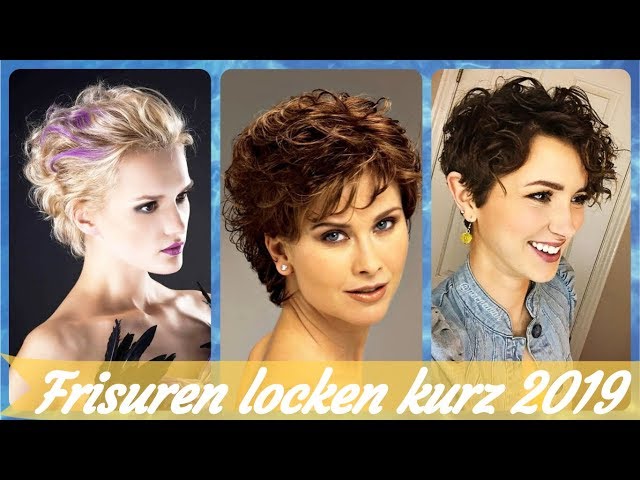 Die Coole 20 Ideen Zu Kurzhaarfrisuren Fur Naturlocken 2019 Youtube