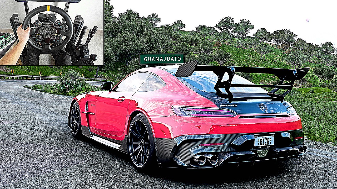 Mercedes-AMG GT Black Series - Forza Horizon 5 | Steering Wheel Gameplay