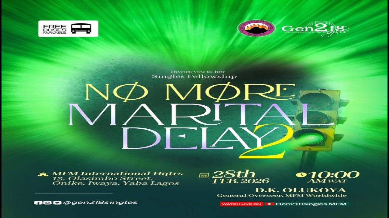 MFM Gen218 Monthly Singles Meeting (28-02-2026)