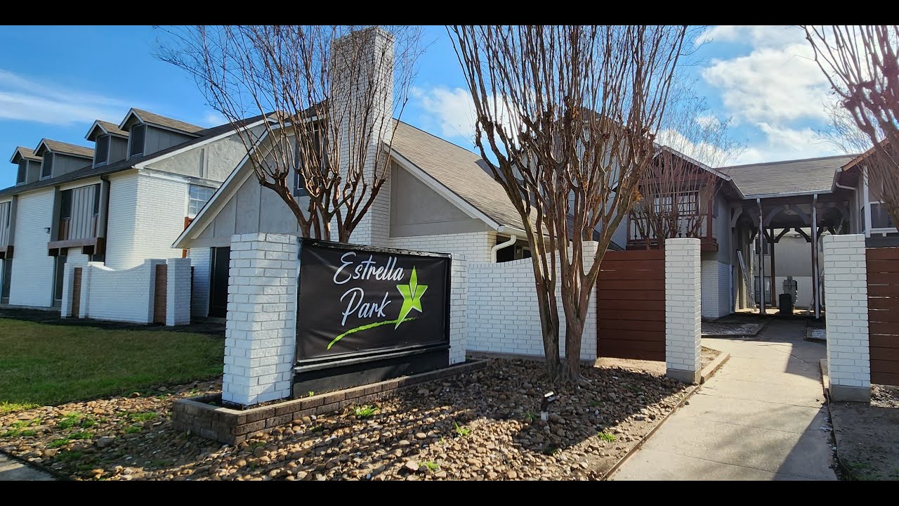 2 Bed 1 Bath Tour Estrella Park Apartments YouTube