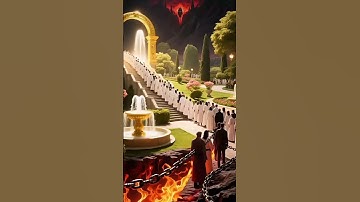 Heaven and hell #animation #aesthetic #viral #video #love#ai #trending #beautiful #scary