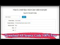 How to creat Ajax return json data example | Code Hunter