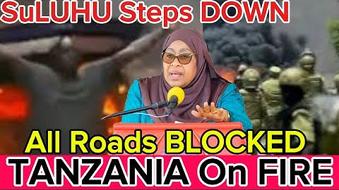 BREAKING NEWS‼️ Tanzania Gen Z Blocks ROADS As DKT Samia SULUHU Goes MISSING,MAANDAMANO 9th DECEMBER