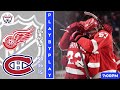 Nhl game play by play red wings vs canadiens