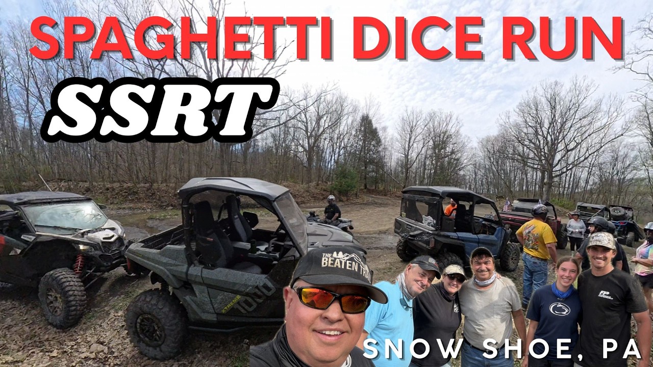 We had a GREAT time! SSRT Spaghetti Dice Run, Snow Shoe. PA