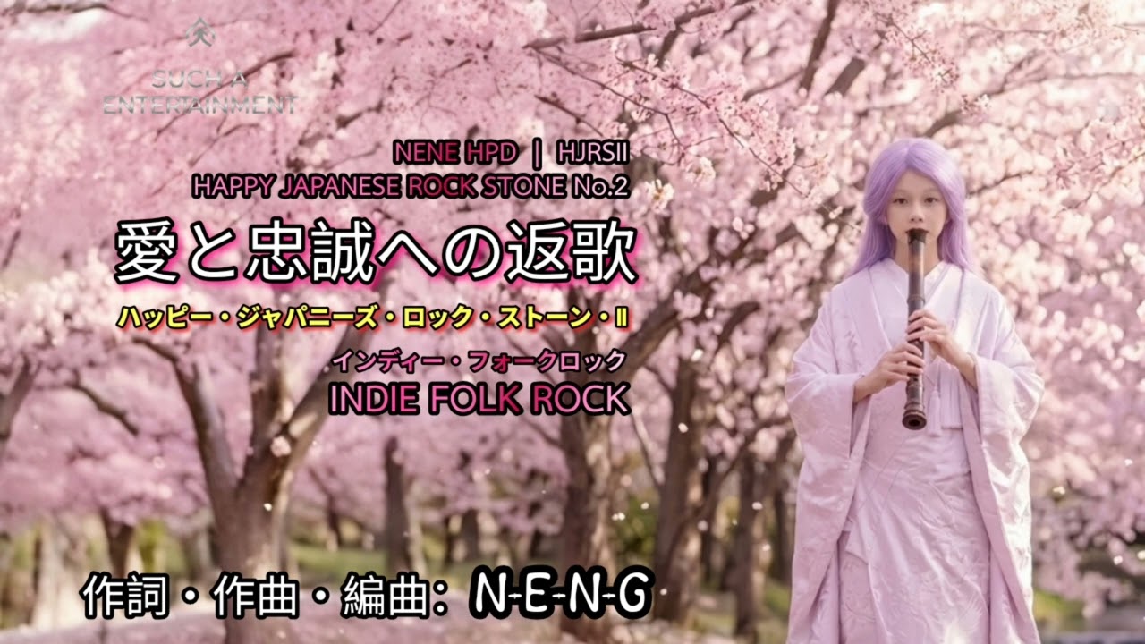 NENE HPD| HJRSII - 愛と忠誠への返歌 (AUDIO OFFICIAL) | Happy Japanese Rock Stone No.2