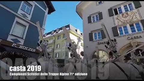 La cerimonia di apertura dei Casta 2019