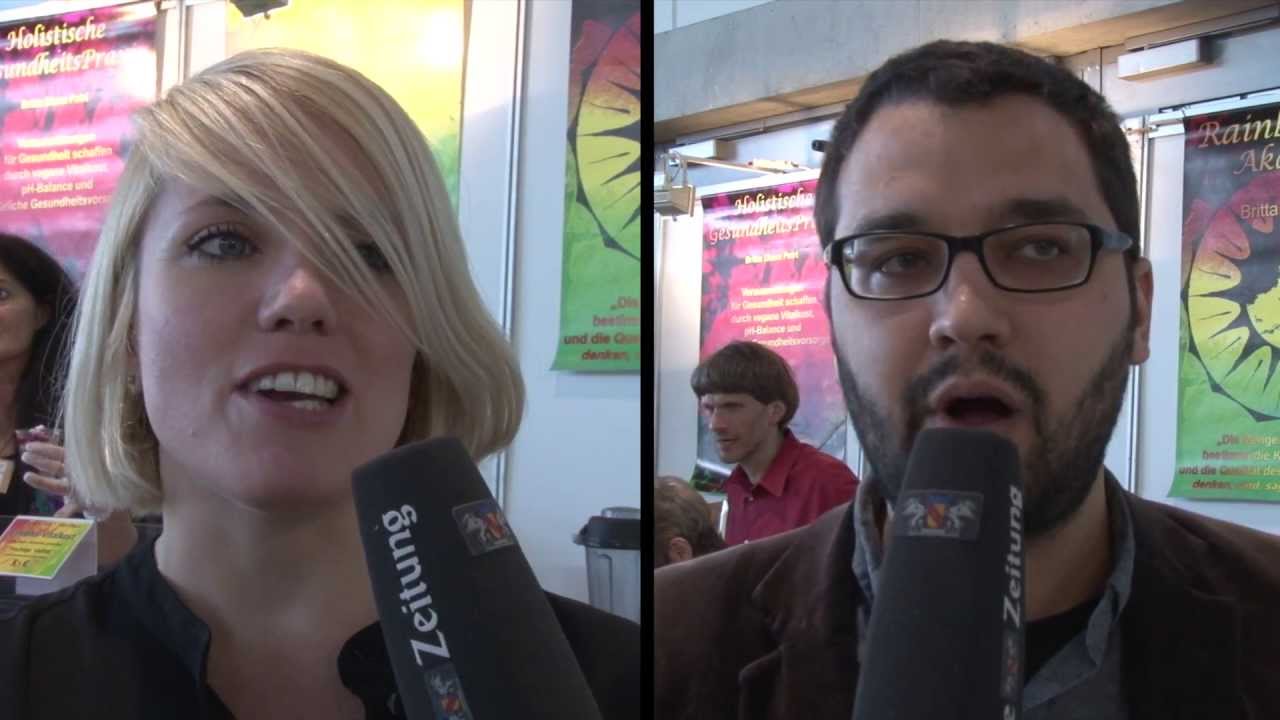 Team fudder futtert sich durch die Rohkostmesse Rohvolution in Freiburg