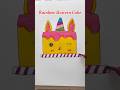 Cute Rainbow 🌈 Unicorn 🦄 Cake Drawing for kids #kids #kidsdrawing #kidsvideo #cutekids #shorts